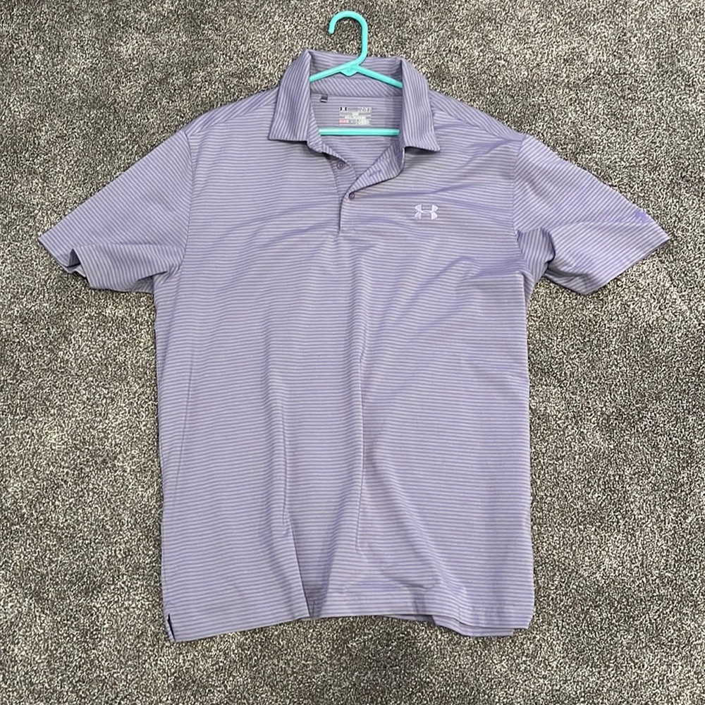 Under Armour heat gear golf shirt